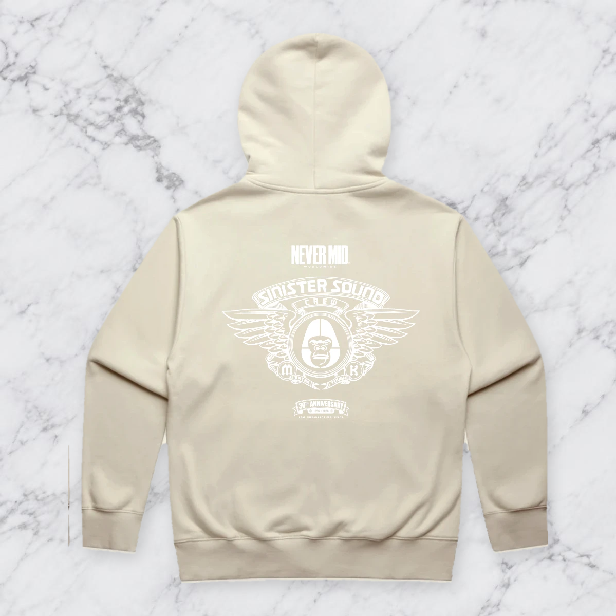 Creamsicle Zip Hoodie mockup