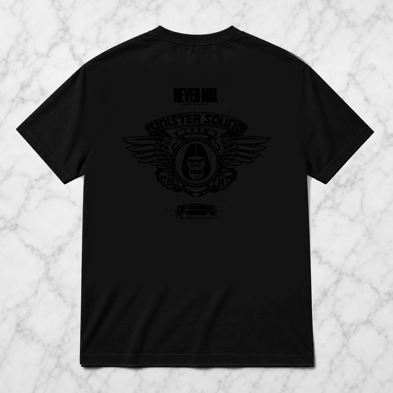 SINISTER SOUND CREW ◆ 30th Anniversary Tee mockup
